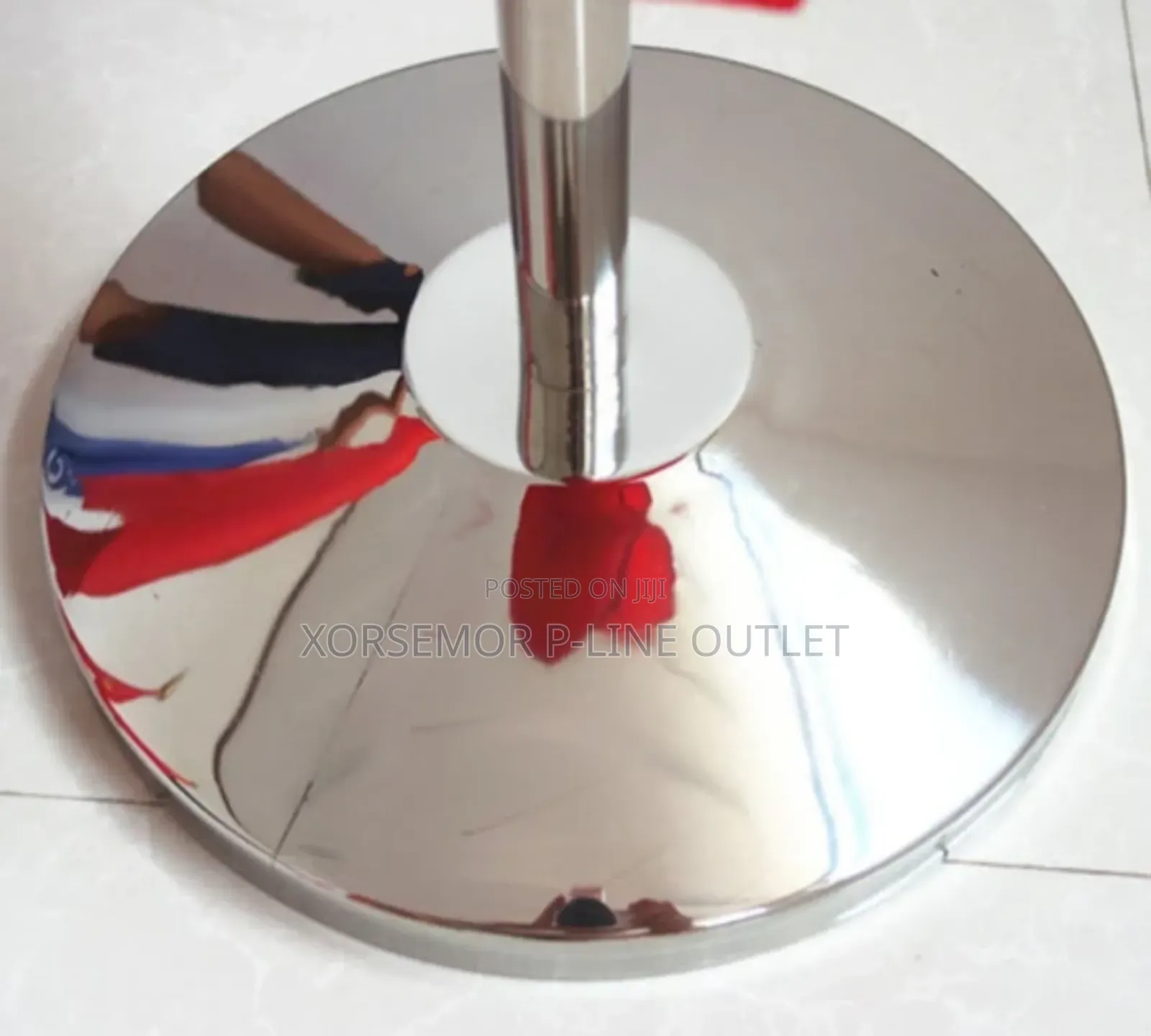 Metallic Flag Stands
