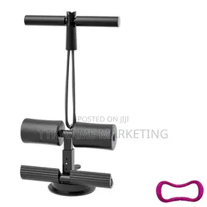 Adjustable Sit Up Bar With Boxing Ball