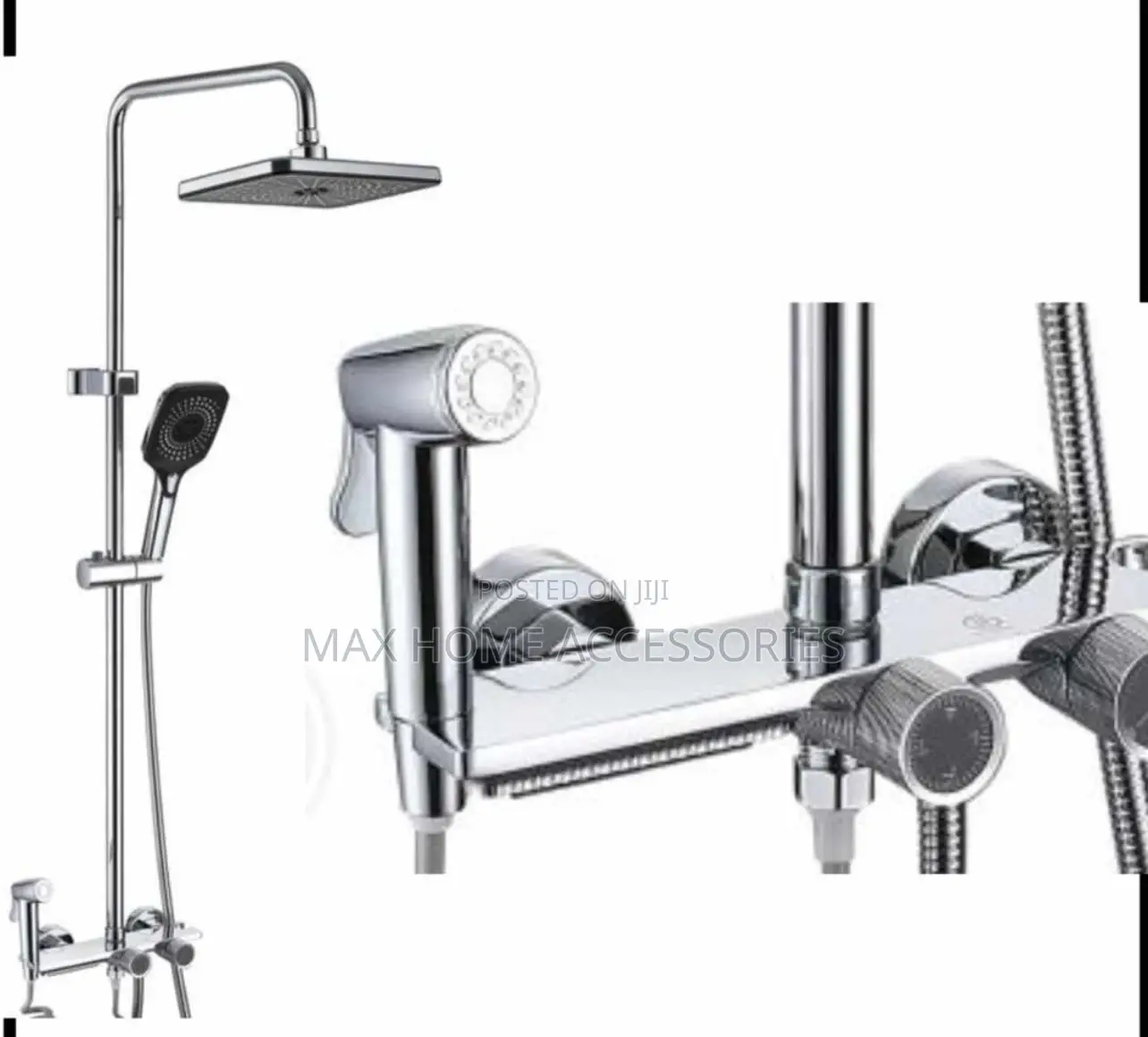 Huma Chrome 4 In 1 Shower