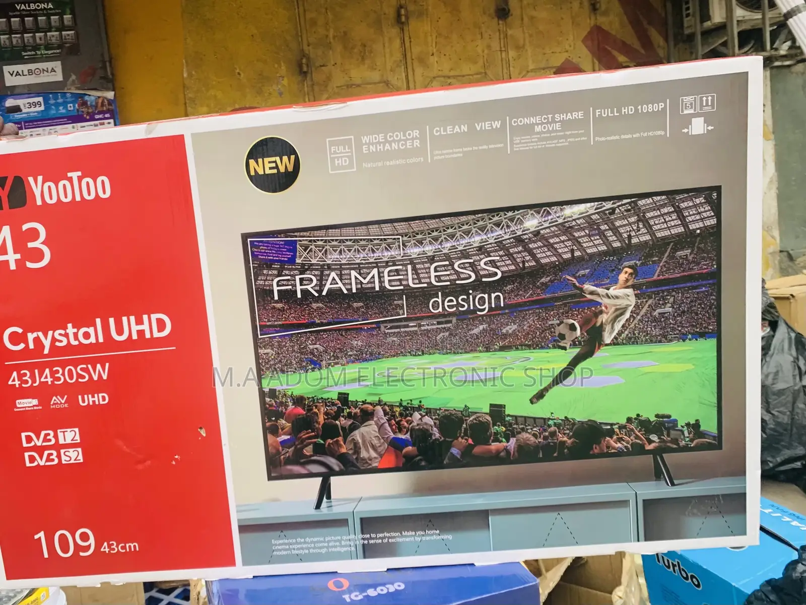 Shop Original Yootoo 43 Inch Crystal Uhd Television.