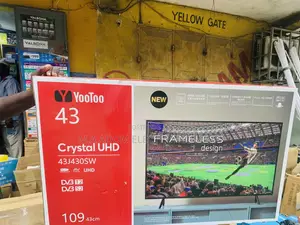 Shop Quality Yootoo 43 Inch Crystal Uhd Television.