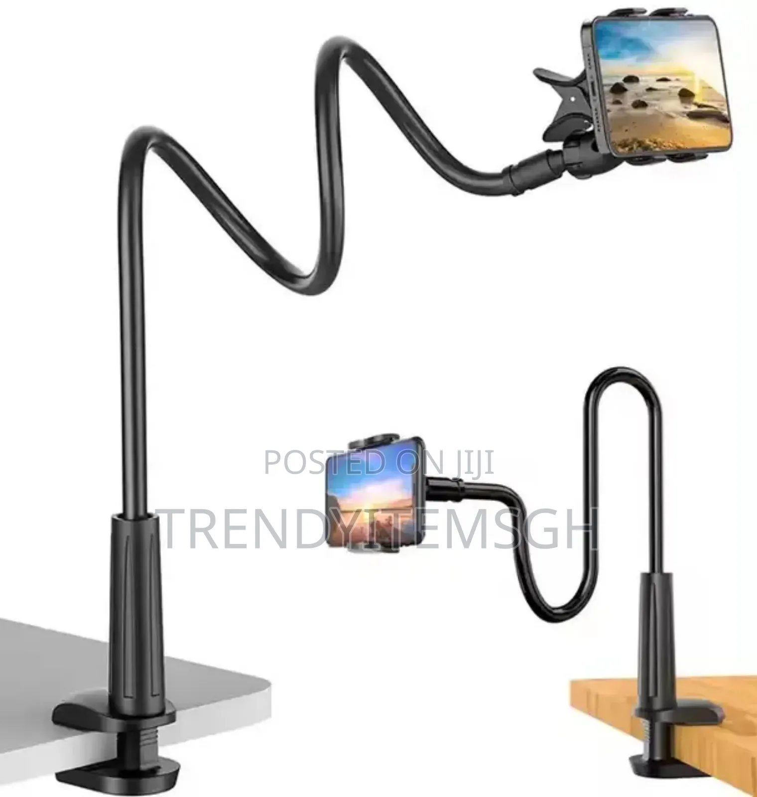 Universal Flexible 360° Mobile Phone Holder Stand Clip