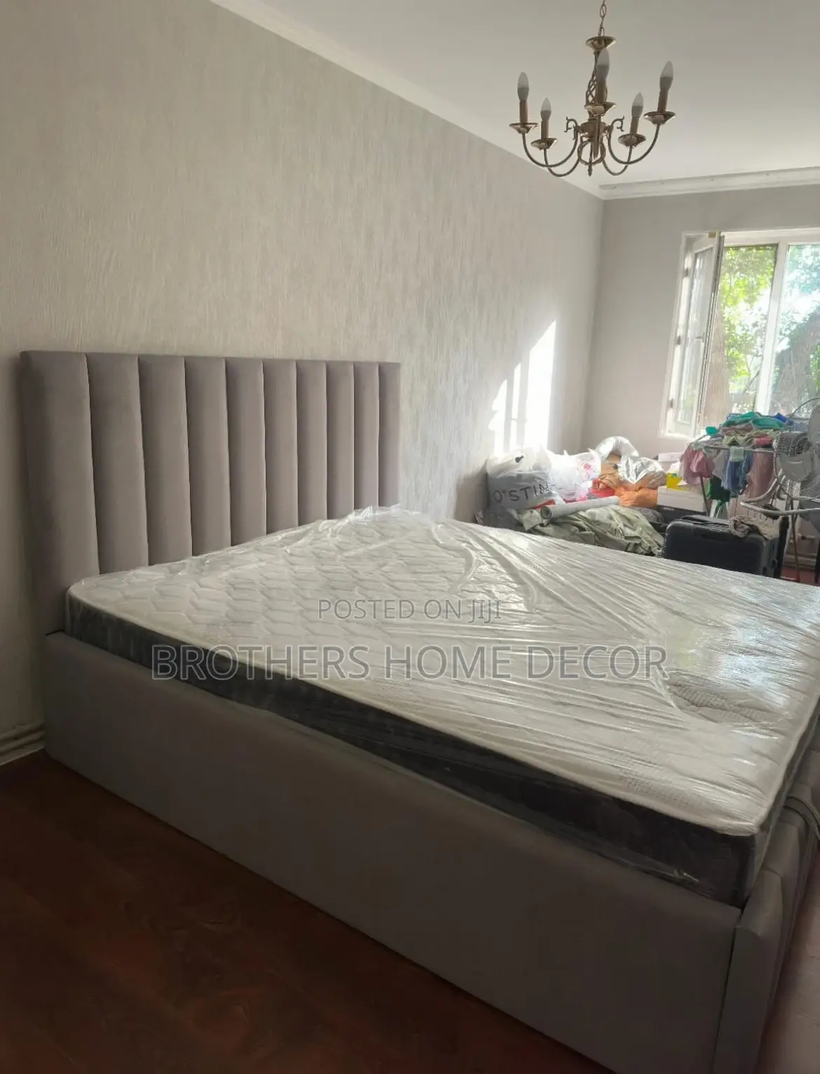 Foreign Double Bedframe With Mattress