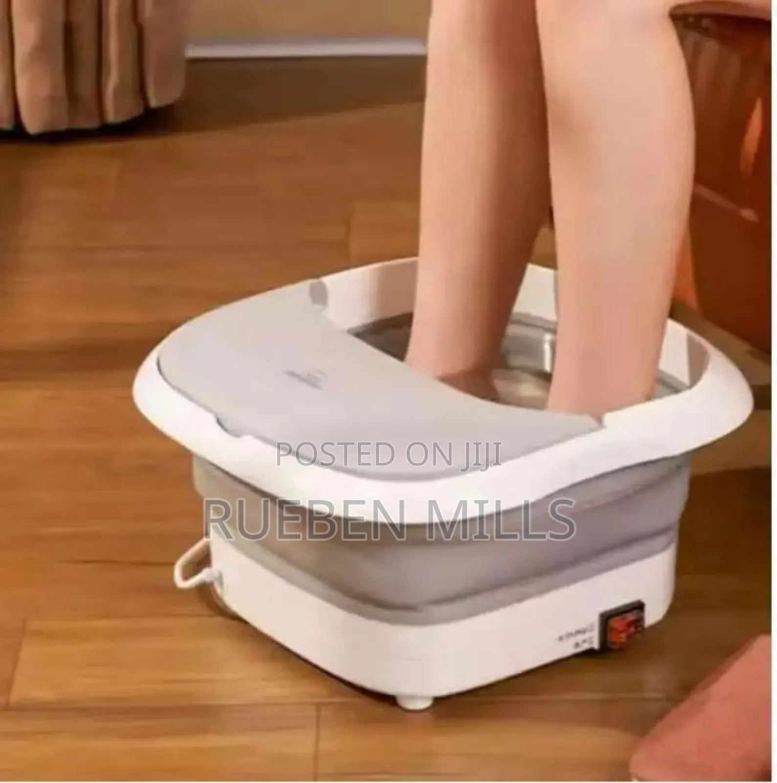 Collapsible Footbath Massager Pedicure Bowl Rf368z