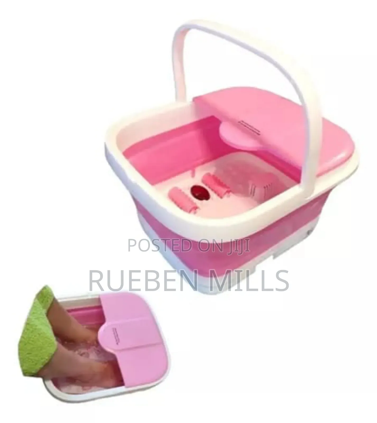 Folding Foot Bath Massager Rf368z Auto Heating Pedicure Bowl