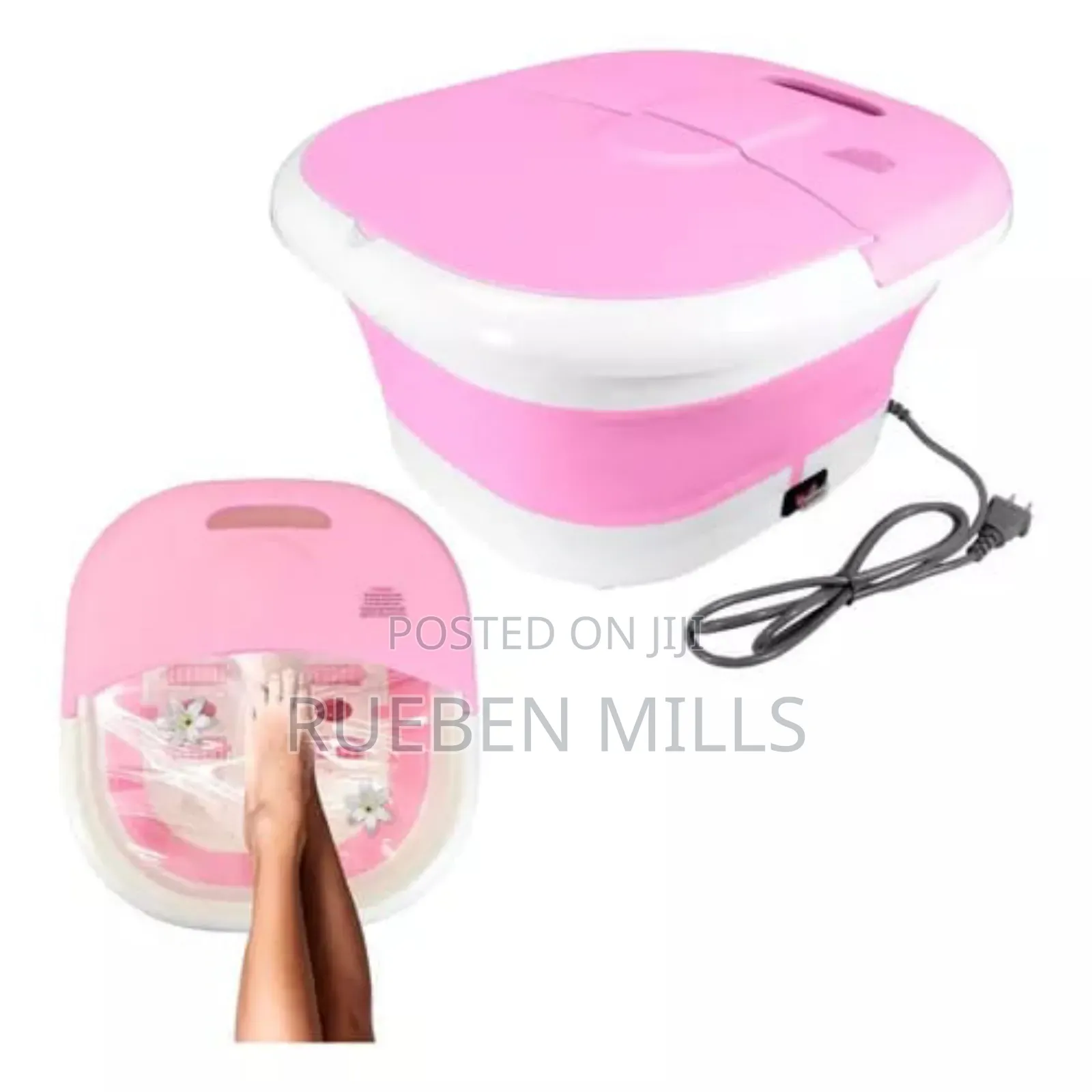 Folding Foot Bath Massager Rf368z Auto Heating Pedicure Bowl
