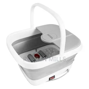 Gray and White Rf 368-Z Professional Pedicure Bowl Foot Spa
