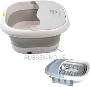 Multifunctional Folding Foot Spa Pedicure Bowl With Bubble