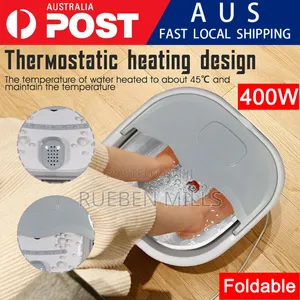 Multifunctional Folding Foot Spa Pedicure Bowl With Bubble