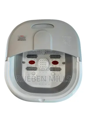 Relaxing Pedicure Bowl Machine With Heater and Bubbles.