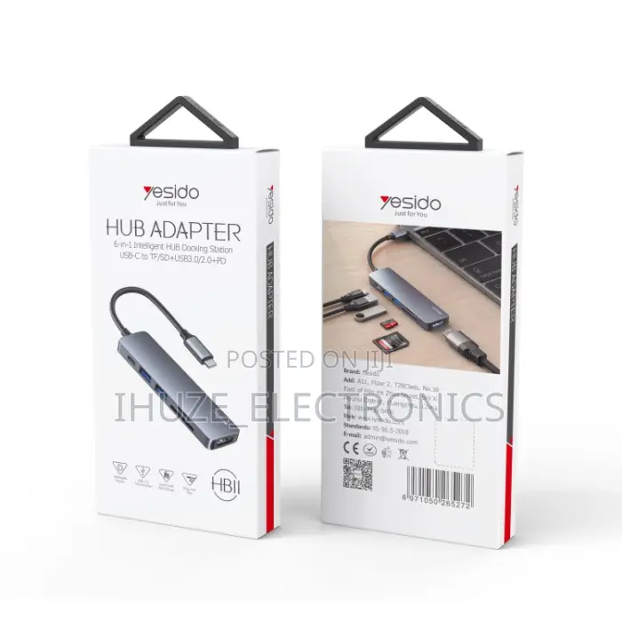 6in1 Usb-C Intelligent Hub