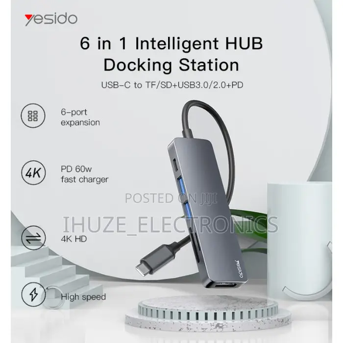 6in1 Usb-C Intelligent Hub