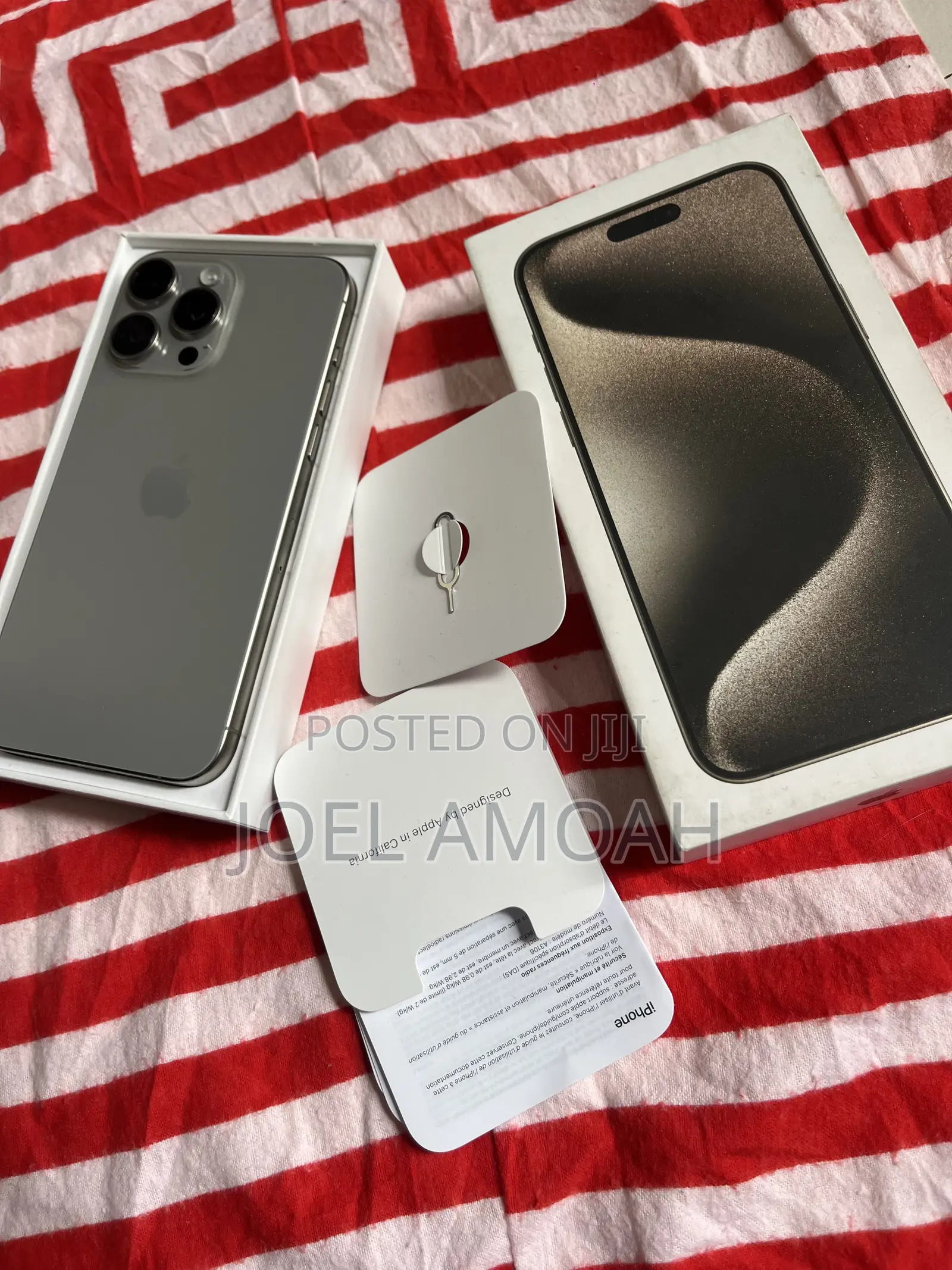 New Apple iPhone 15 Pro Max 256 GB Silver
