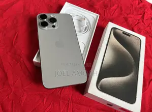 New Apple iPhone 15 Pro Max 256 GB Silver
