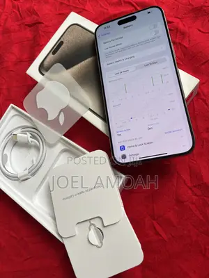New Apple iPhone 15 Pro Max 256 GB Silver