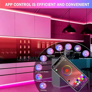 10M RGB Bluetooth Control LED Strip Lights 12V USB Color Cha