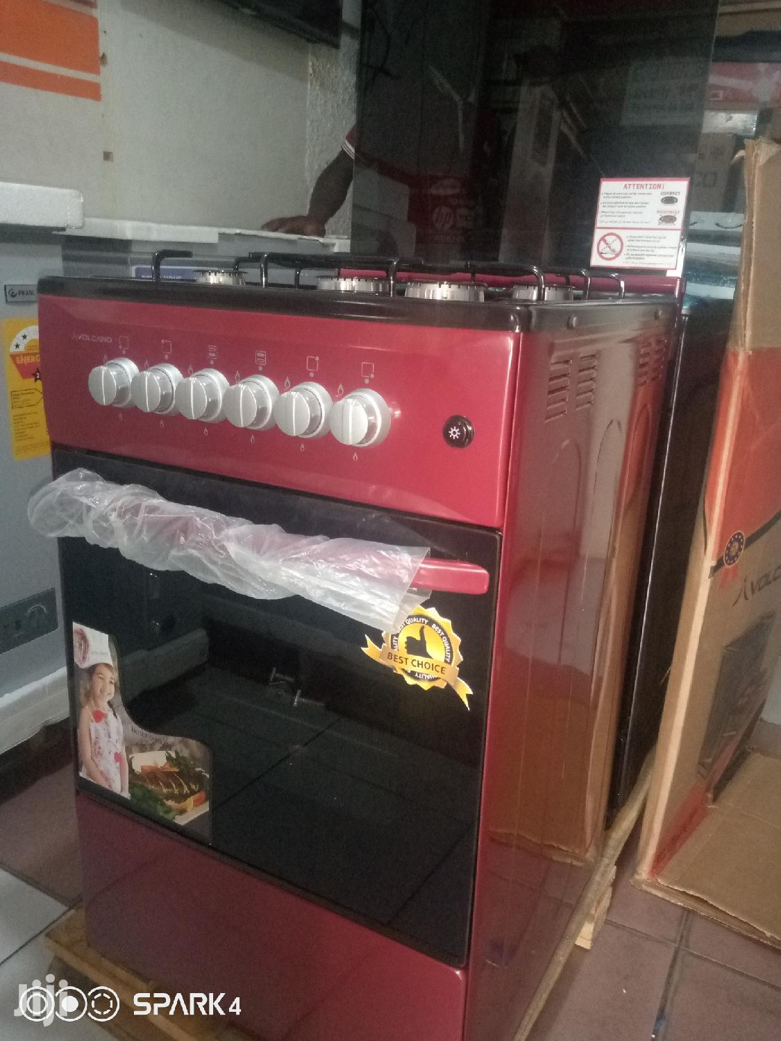 Gas Cooker Oven With Grill - Volcano