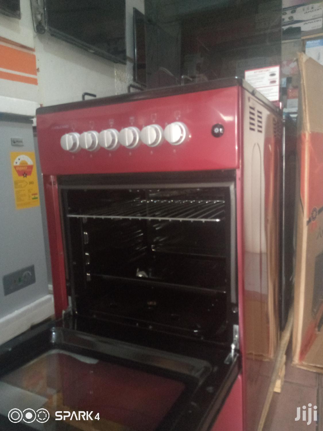 Gas Cooker Oven With Grill - Volcano