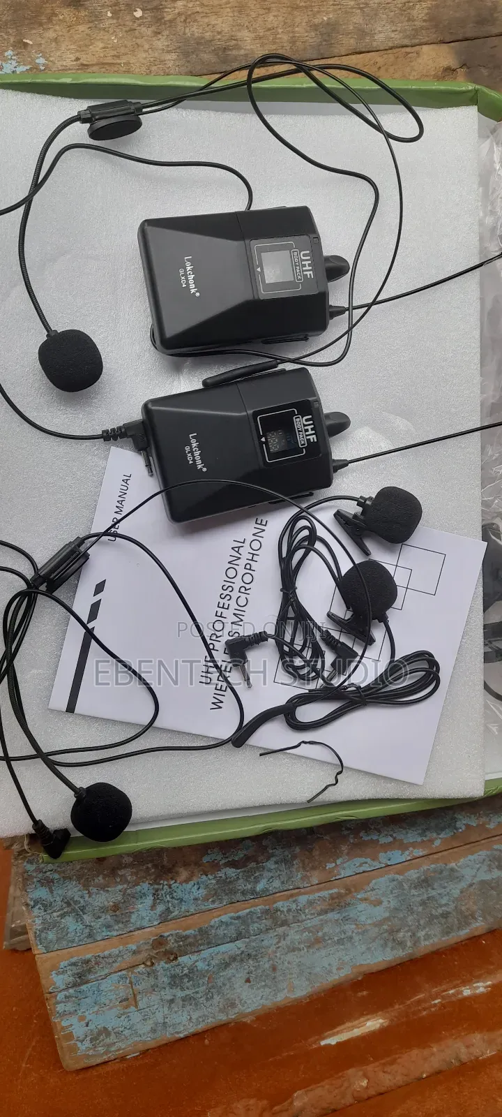 Wireless Lapel Lavalier Microphone System