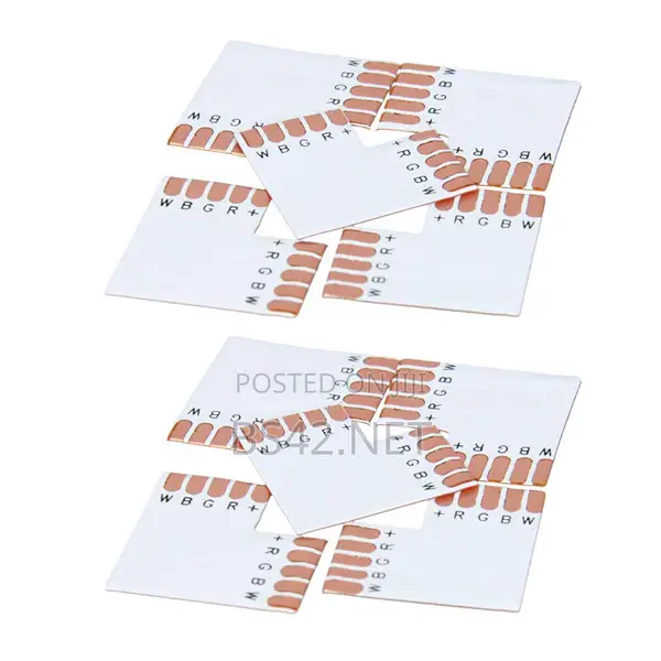 L Shape LED Light Strip PCB (100pcs)