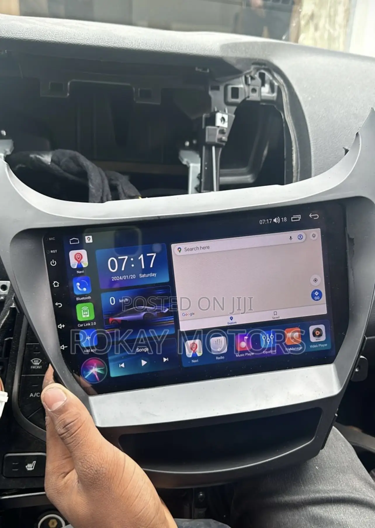 Elantra 2012,2013,2014,2015 Android Screen (Tape)