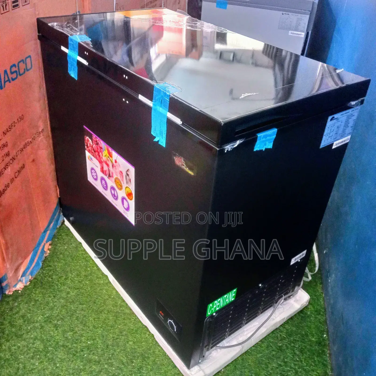 Fast Freezing Rainbow Chest Freezer RCF_244 Correct Durable