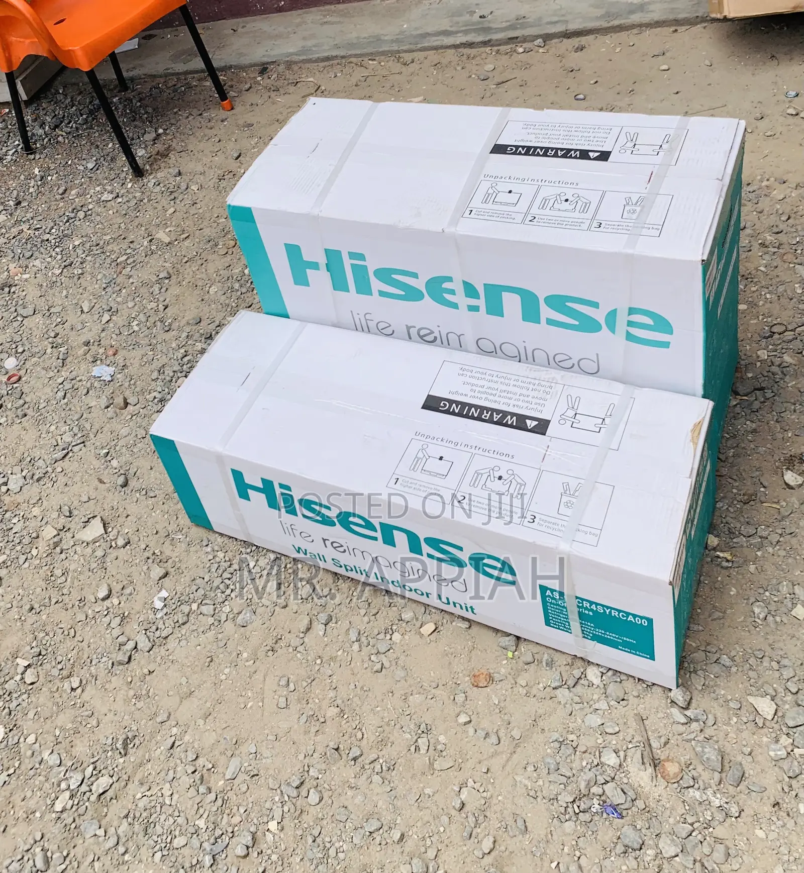 Adorable Hisence 2.5hp Non Inverter Split Air Conditioner.