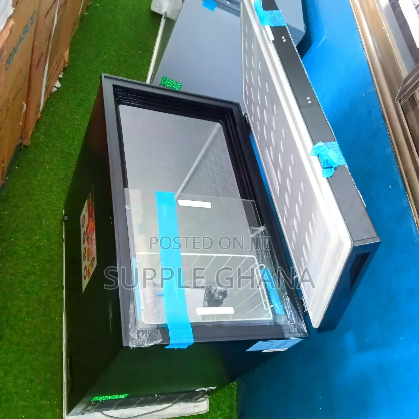 Chest Freezer Rainbow Model RCF_244 Black Class  FREEZER 