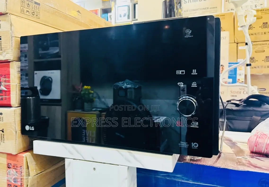 Zealous Sleek Microwave Oven LG MH8265CIS Black
