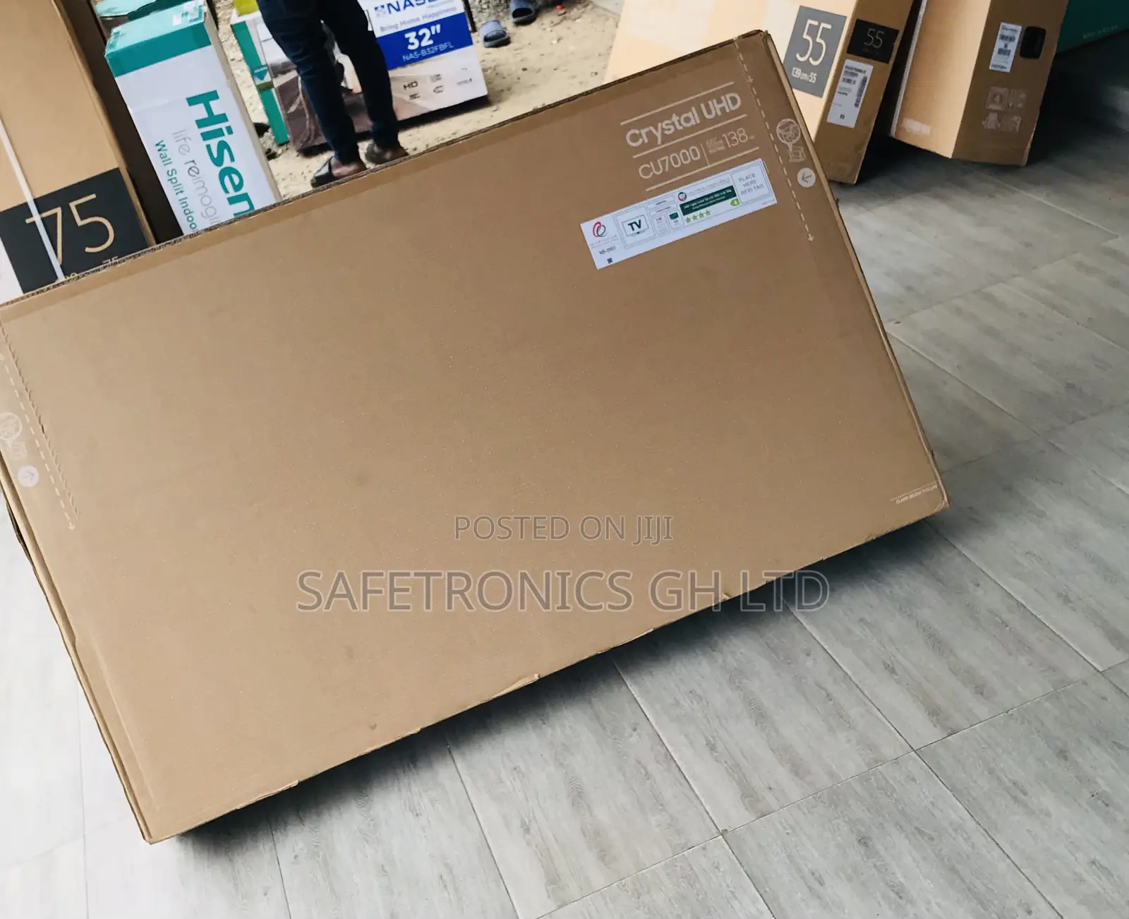 Available Sleek Samsung 65 Inch Smart Led Uhd Cu80 Tv