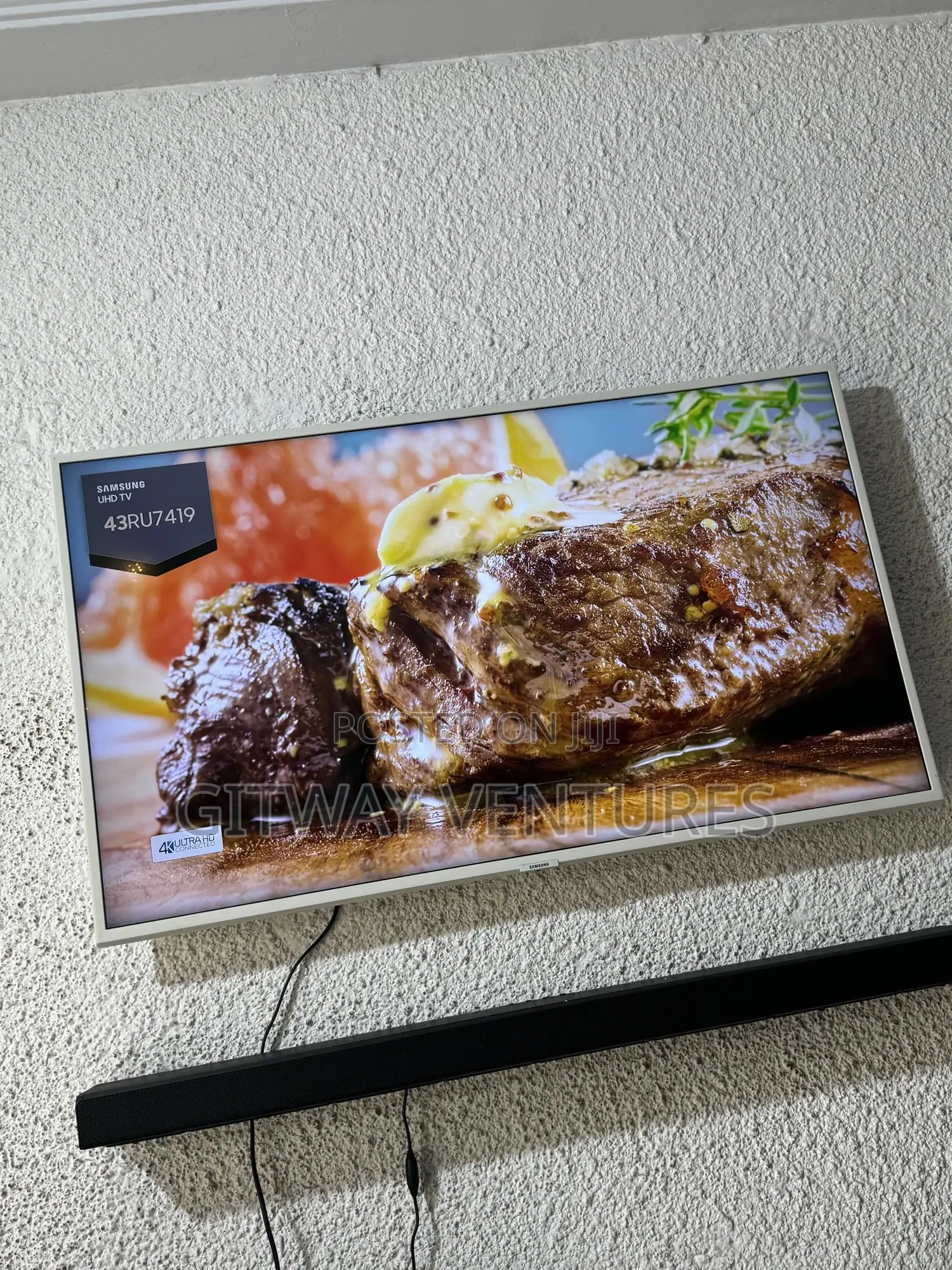 Uk Used Samsung 43inch UHD Smart Digital Satellite Tv