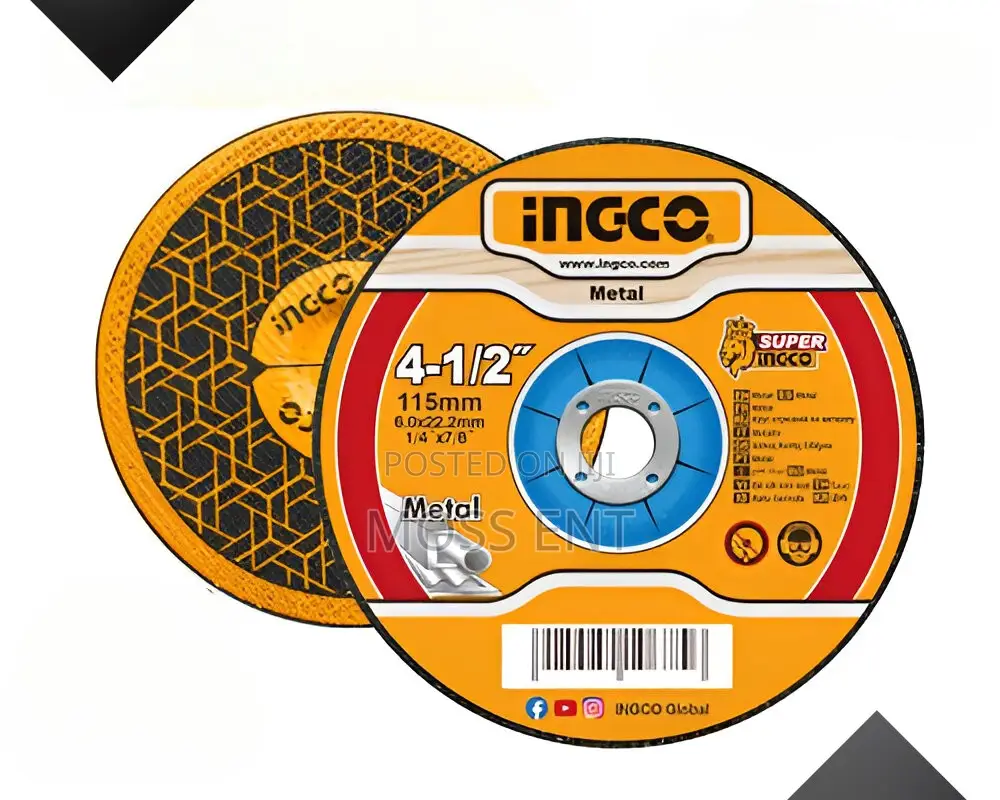 Abrasive Metal Grinding Disc 4.5"X6mm - Mgd601151