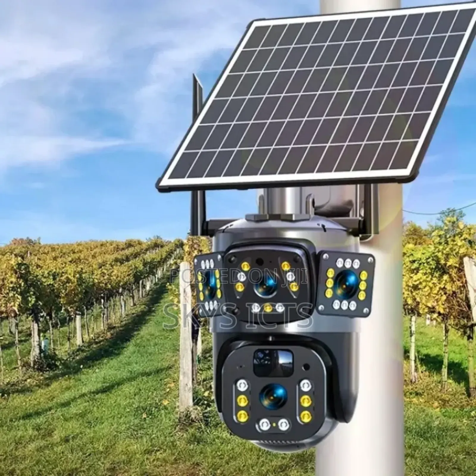 Wifi Dual Lens Solar Camera