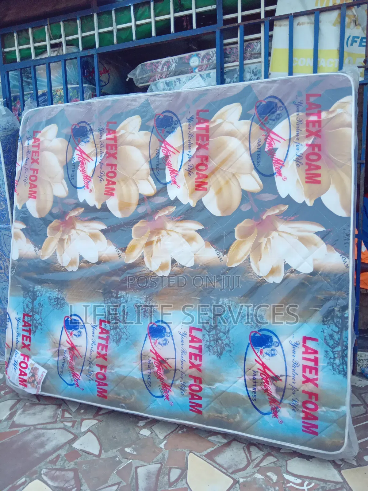 14" Solid Mattress#King Size - Latex Foam