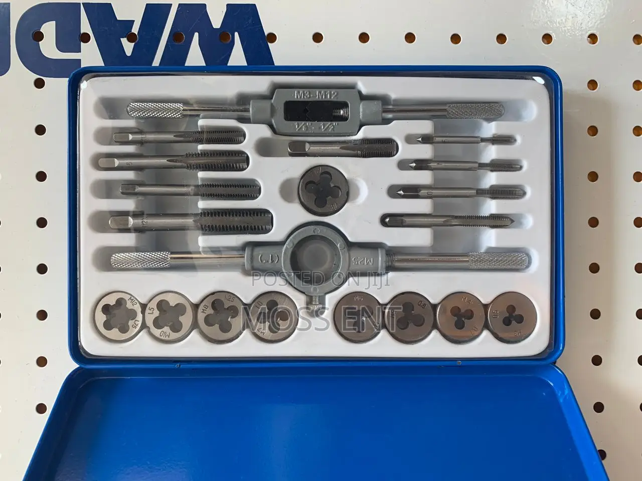 20 PCS Metric Tap Die Set - Waj1l02