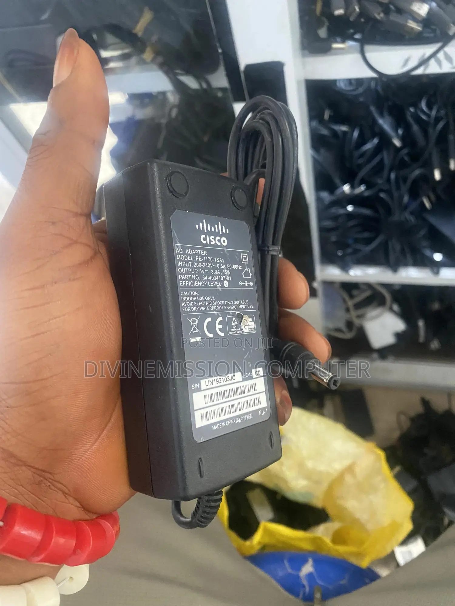 AC Adapter 5v~3.0A;15w for Mini Laptop, Landline Phones ETC