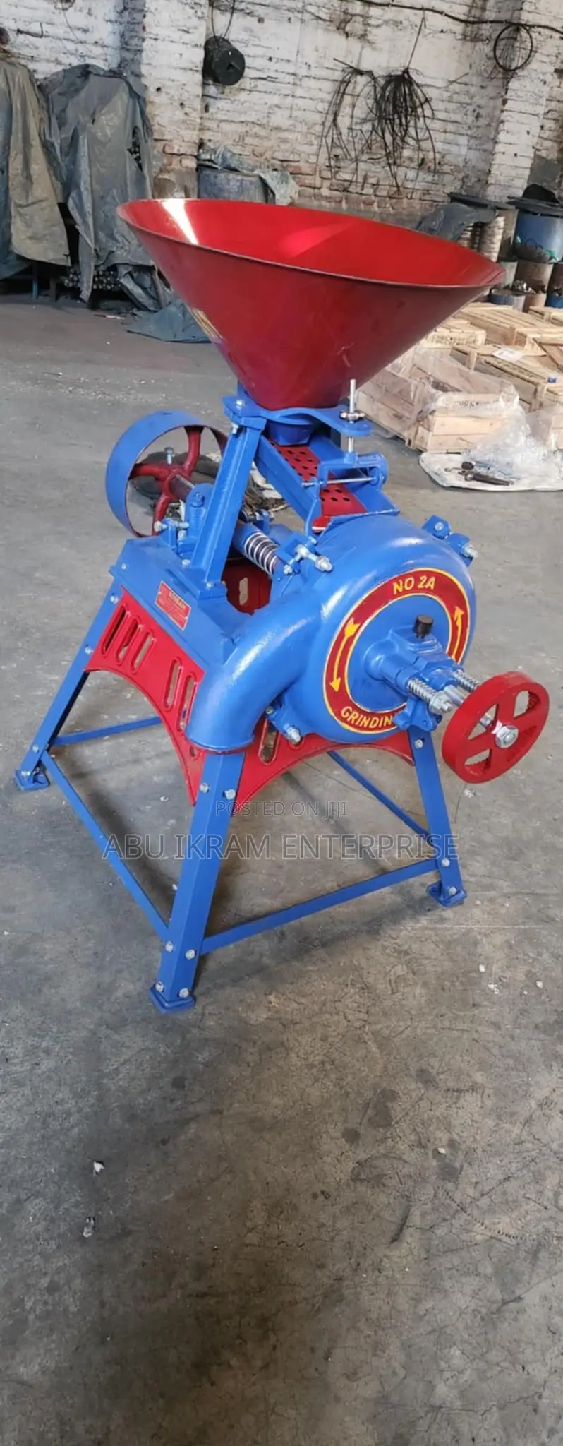 Complete Grinding Mil With 15hp Electric Motor