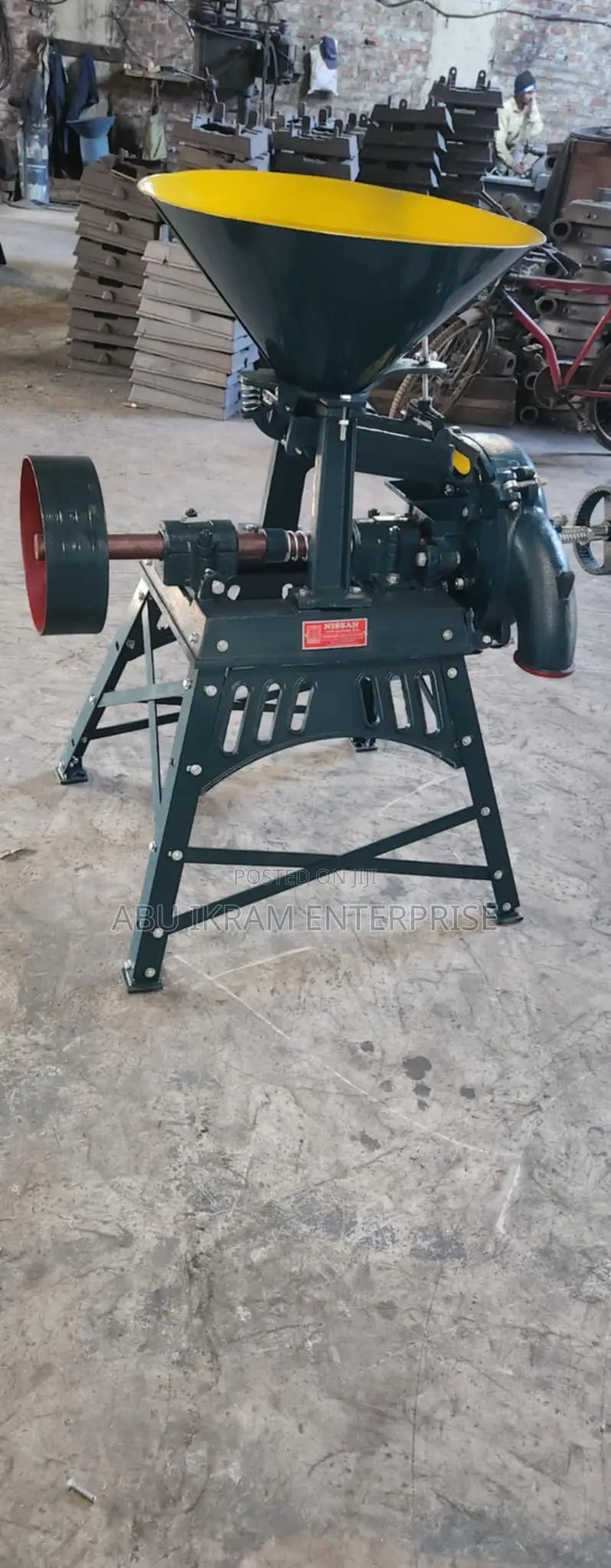 Complete Grinding Mil With 15hp Electric Motor