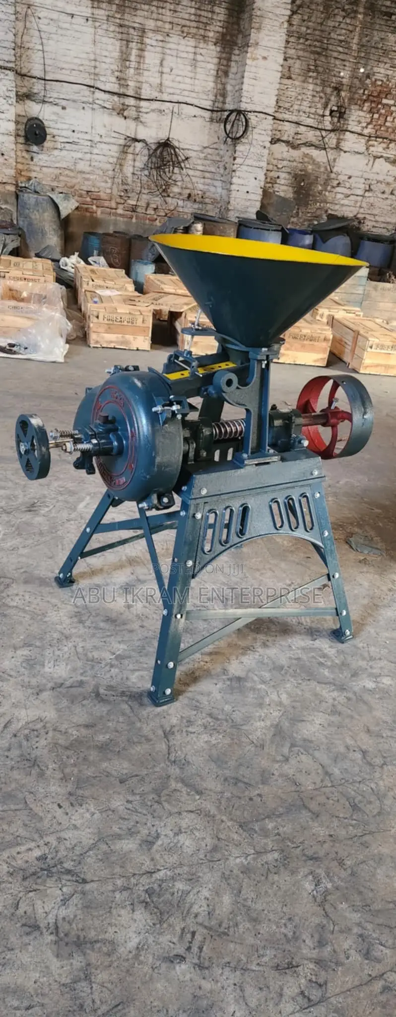 Complete Grinding Mil With 15hp Electric Motor