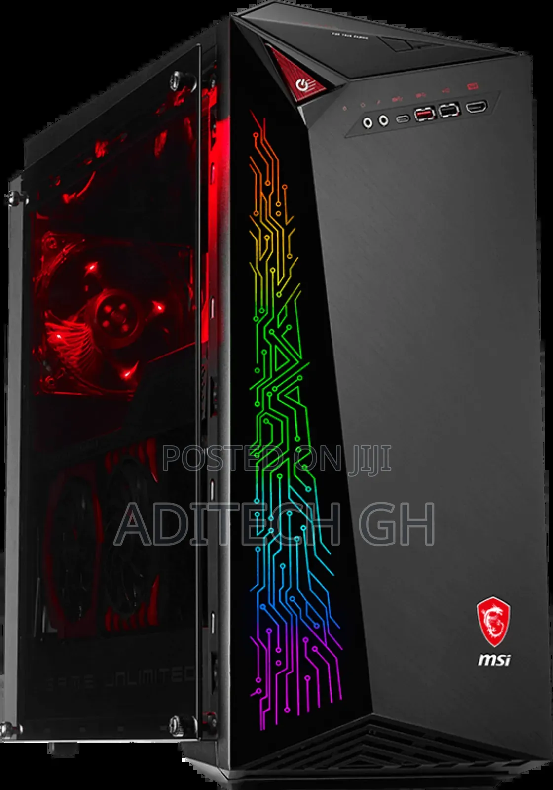 New Desktop Computer MSI Gaming 24GE 2QE 64GB Intel Core I7 SSD 2T