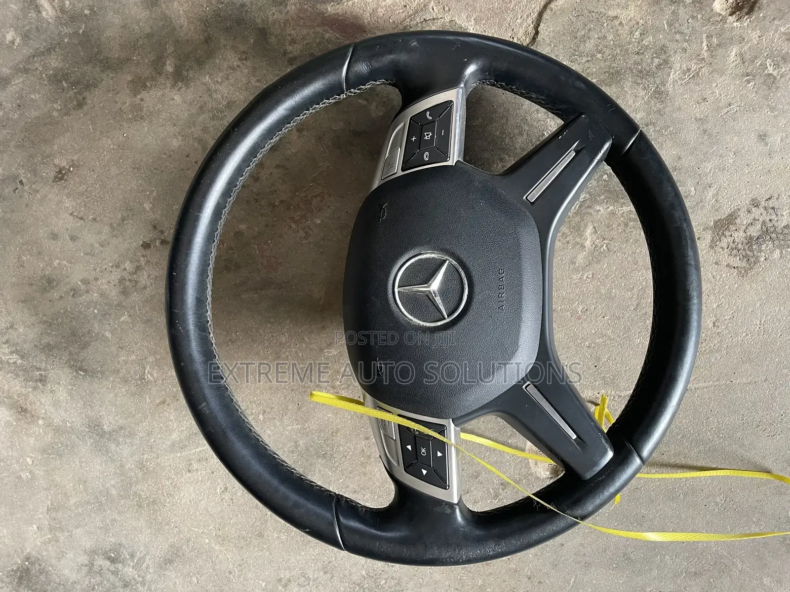 Mercedes Benz ML 350 Steering Airbag