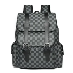 Quality Leather Travel School Backpack Laptop Bag