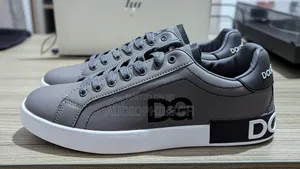 Men's Low Canvas Leather Sneakers