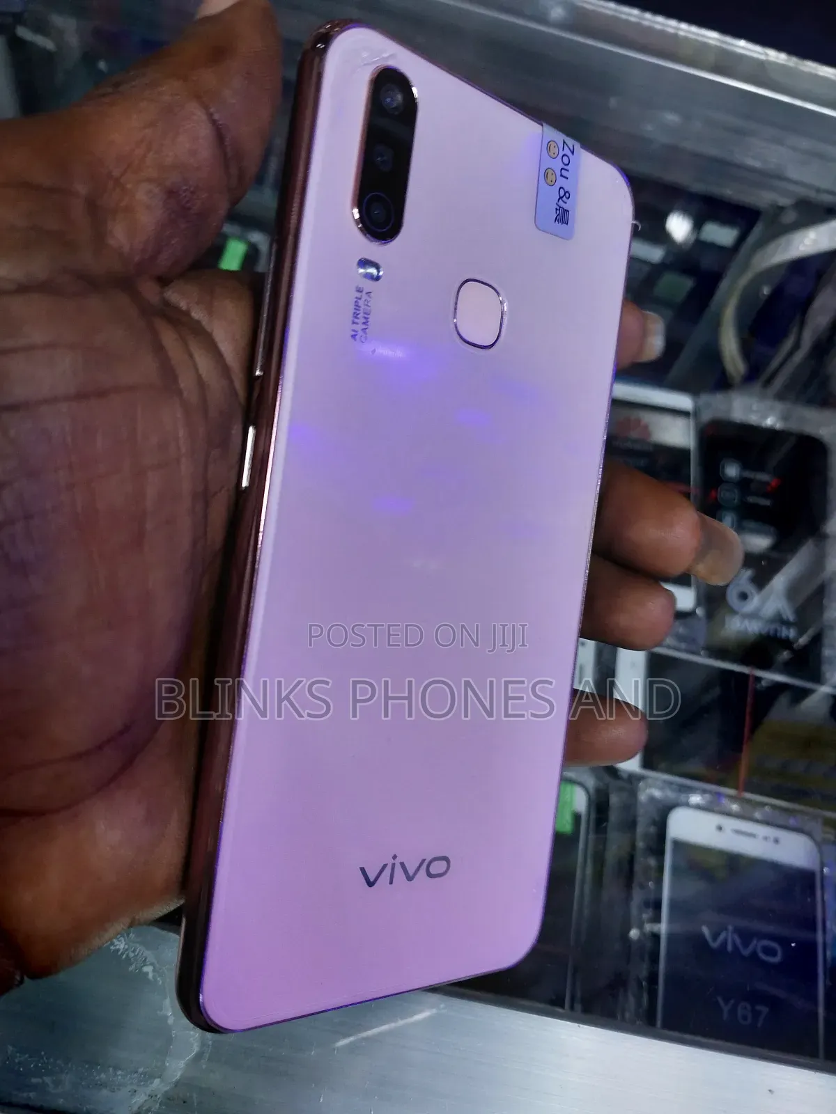 Vivo Y17 256 GB Pink
