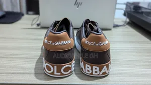Men's Low Canvas Leather Sneakers