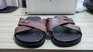 Premium Men's Leather Slippers