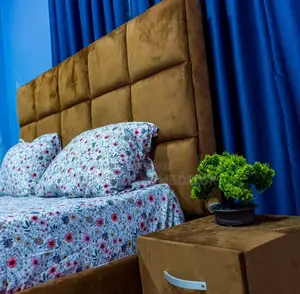 Double Bedframe With Mattress and Side Drawer