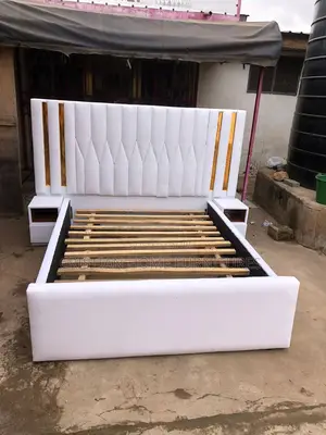 Double Bed With Two Drawers
