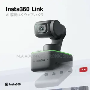 Insta360 Link Ultra HD Webcam With Ai Gesture Control