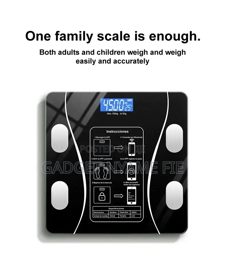 Bluetooth Body Fat Scale